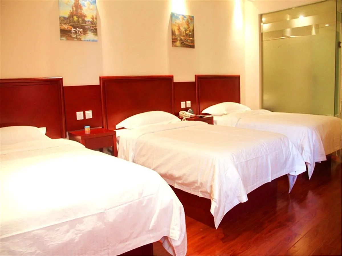 ***  Greentree Inn Henan Luoyang Zhangheng Street Express Hotel Kína